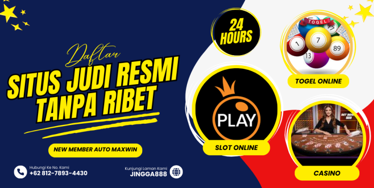 DAFTAR SITUS JUDI RESMI TANPA RIBET